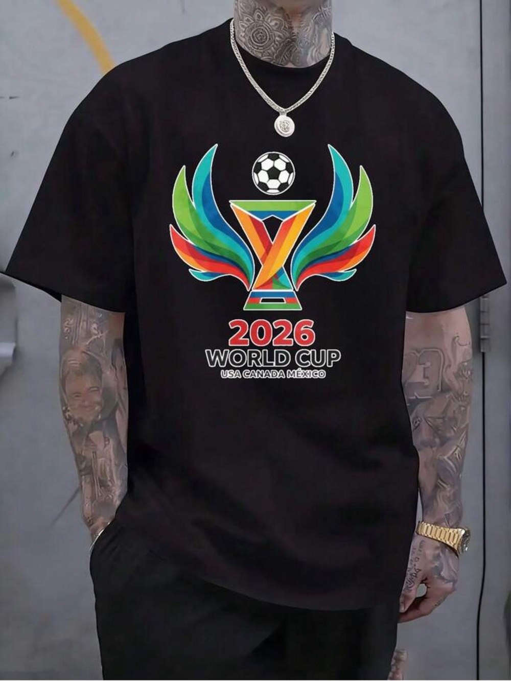 2026 World Cup Graphic Tee - Black